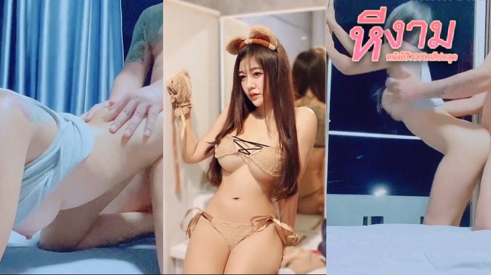 natchalabibi2929 น้องณัฐชาสาวสวยหุ่นแซ่บ โดนจัดหนักซอยหีมันส์ๆ จับควยขึ้นมาดูดจ๊วบๆ แล้วโดนจับแหกหีซอยกระแทกๆมันส์ๆ ครางเสียวแล้วไปเกาะกระจกระเบียงเย็ดโชว์จนน้ำแตกเต็มก้น